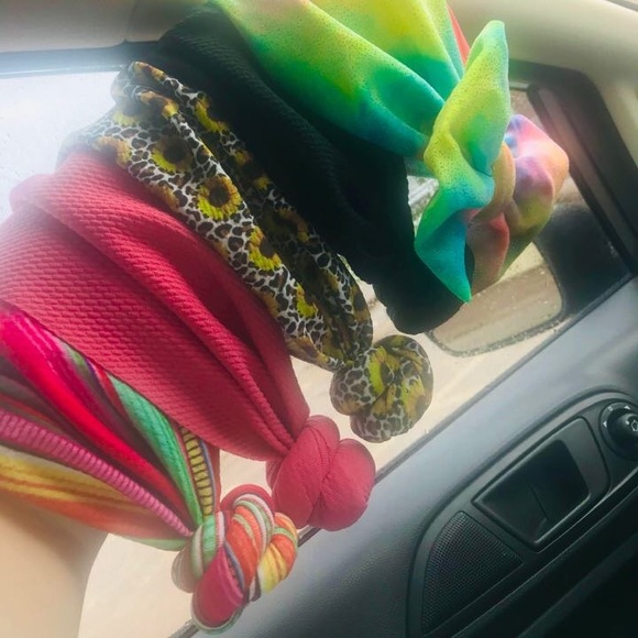 Topknots and Headwraps